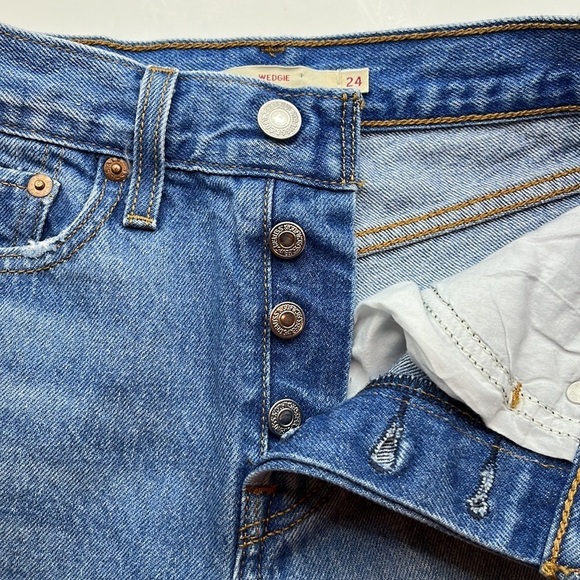 Levi’s Premium Denim Wedgie High Rise 24 - Picture 16 of 16